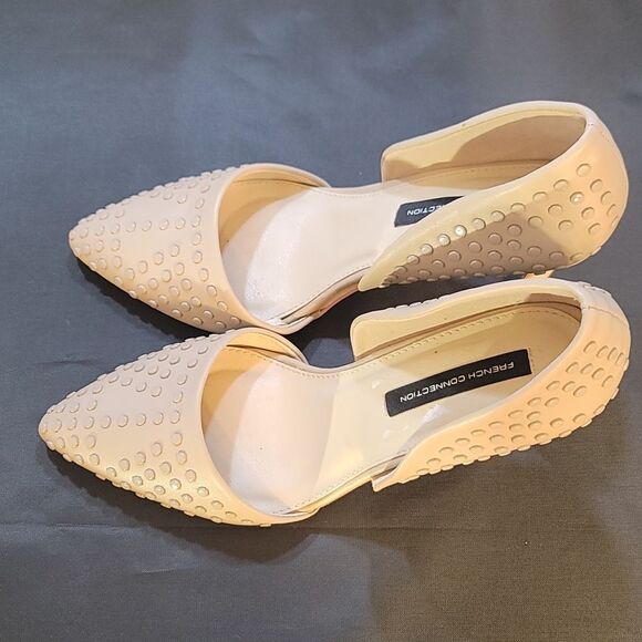 FRENCH CONNECTION'S FOREVER WOMEN'S PUMPS HIGH HEELS POINTY TOE AND STUDDED PUMP - Picture 15 of 16